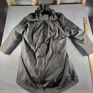 Eddie Bauer Womens 3X WeatherEdge Gray Parka Coat Removable Hood Liner
